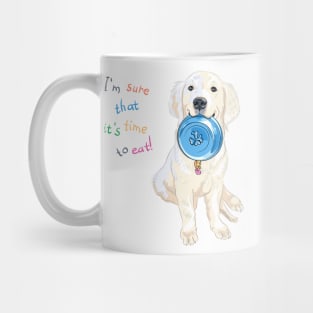 puppy dog breed Golden Retriever Mug